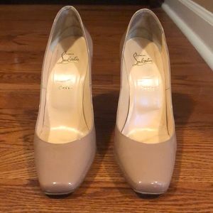Nude Christian Louboutins